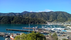 View of PIcton marina from Queen Charlotte drive