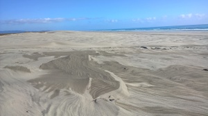 sand patterns on Farewell spit
