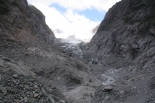 Zoomed out view of Franz Josef glacier