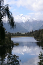 View from Lake Matheson