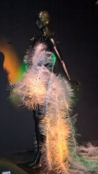 cable tie dress at WOW museum