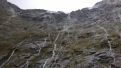 Waterfall on Milford sound