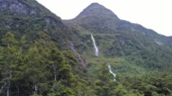 waterfall along WIlmot pass